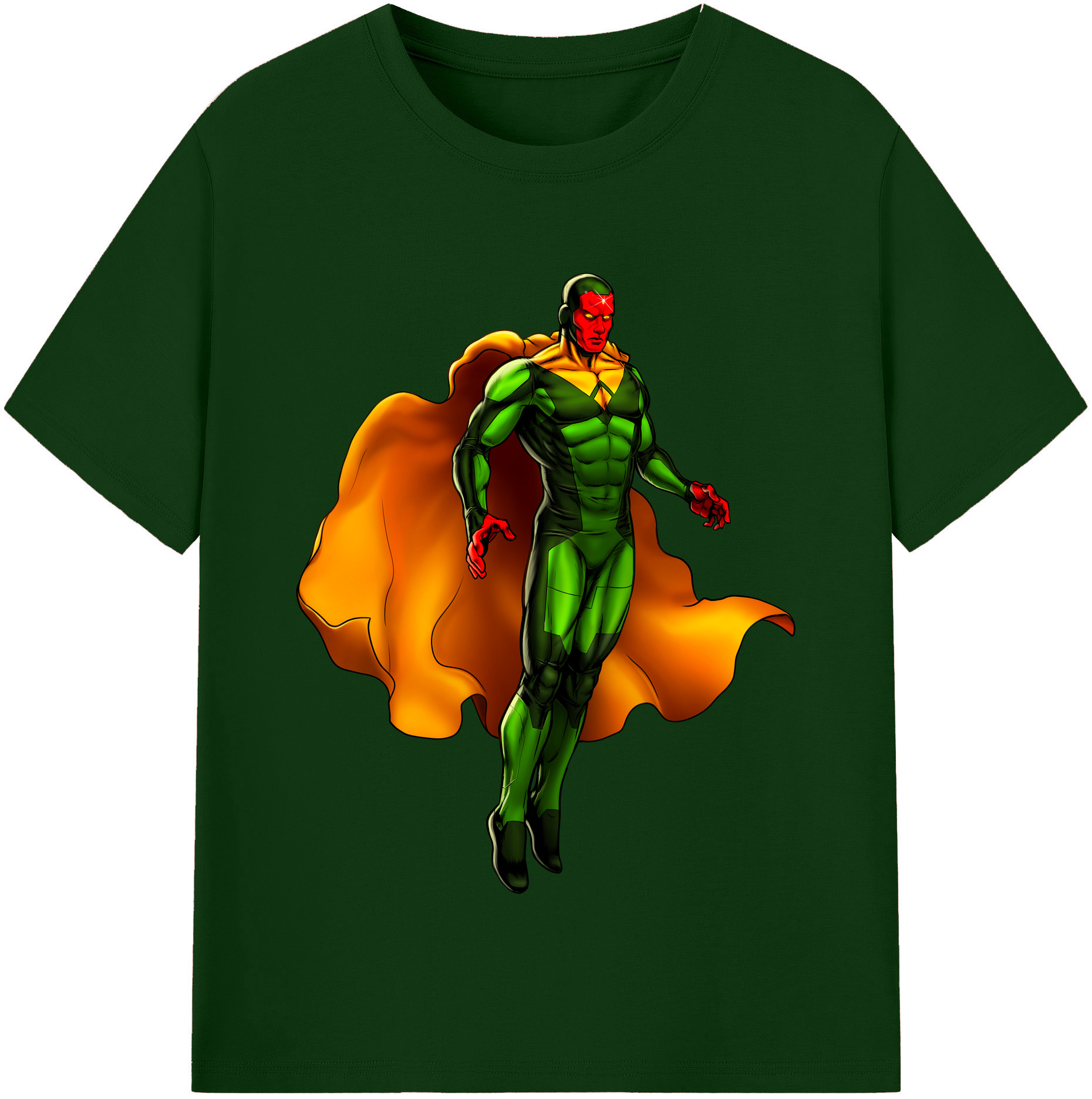 （画像用） アベンジャーズ The Avengers 綿100％半袖Tシャツ（フロントプリント）